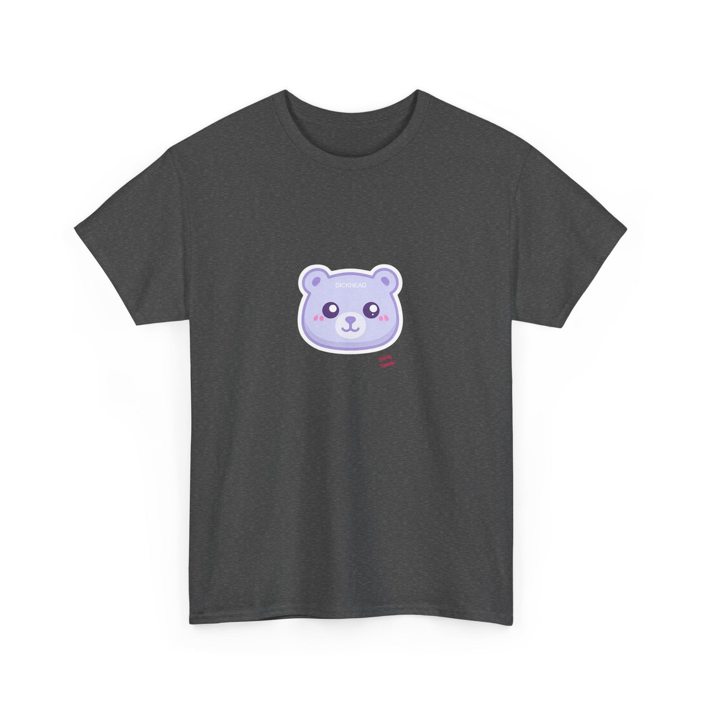 Cute Sweary Bear Graphic Unisex Heavy Cotton Tee, Casual Tee, Funny Tee