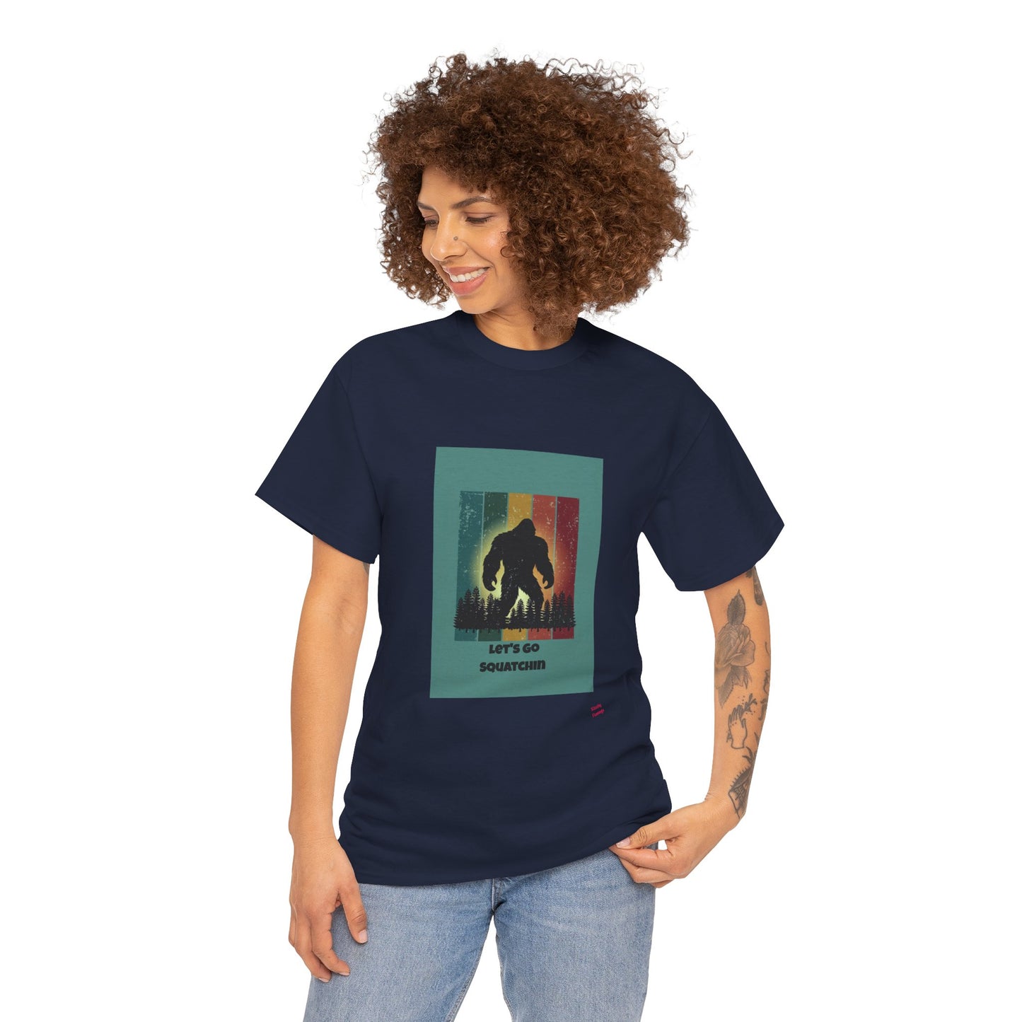 Bold Cryptid Graphic Tee for Adventure Lovers | Unisex Cotton Shirt, Casual Wear, Gift for Him, Her, Movie Fans