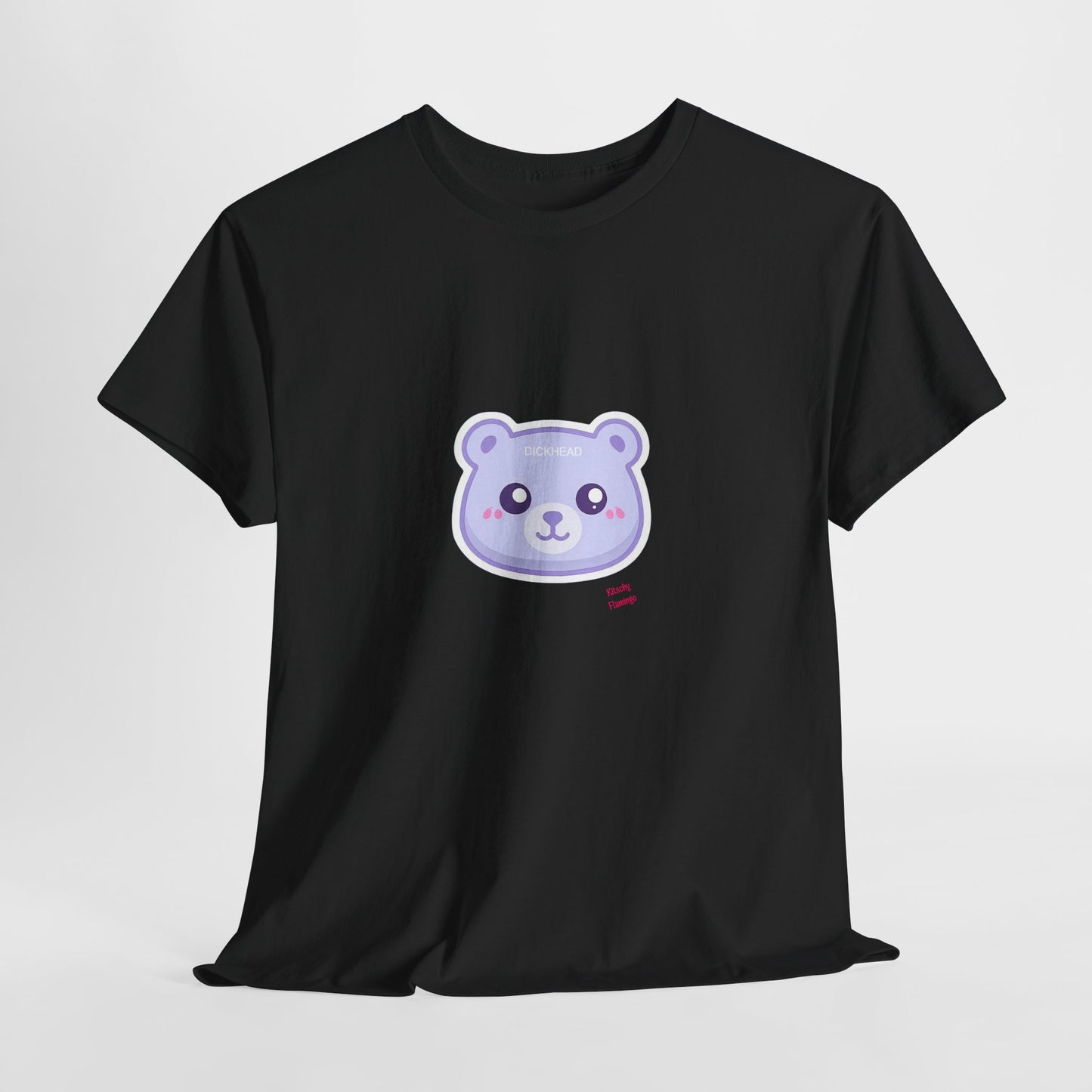 Cute Sweary Bear Graphic Unisex Heavy Cotton Tee, Casual Tee, Funny Tee