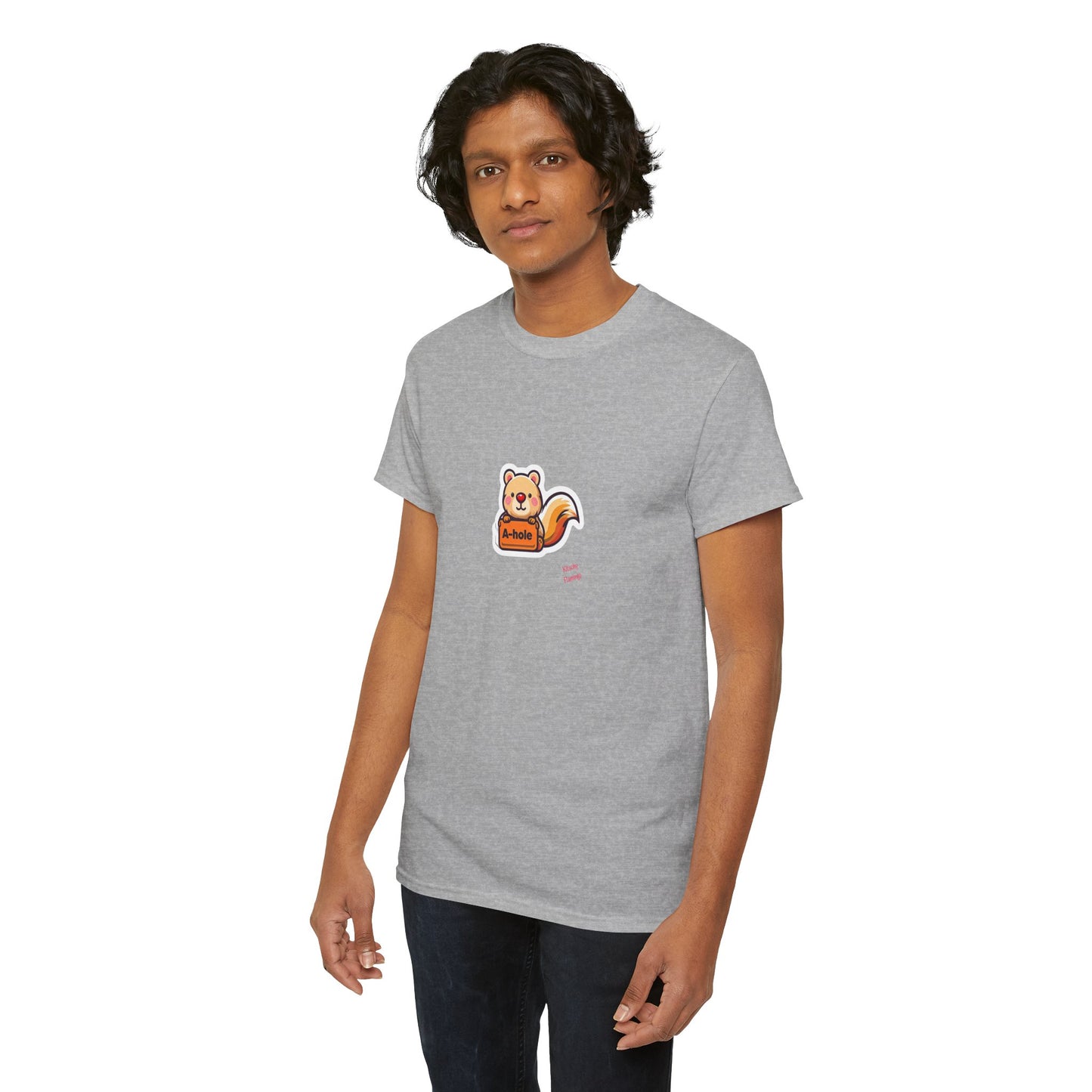 Playful Squirrel Tee - Unisex Cotton T-Shirt, Casual Wear, Animal Lover Gift, Cute Graphic Tee, Everyday Comfort