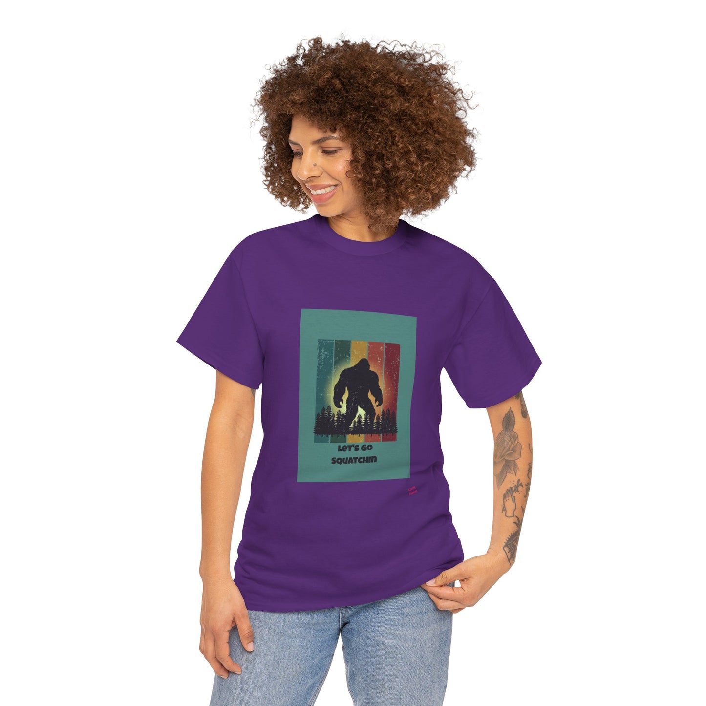 Bold Cryptid Graphic Tee for Adventure Lovers | Unisex Cotton Shirt, Casual Wear, Gift for Him, Her, Movie Fans