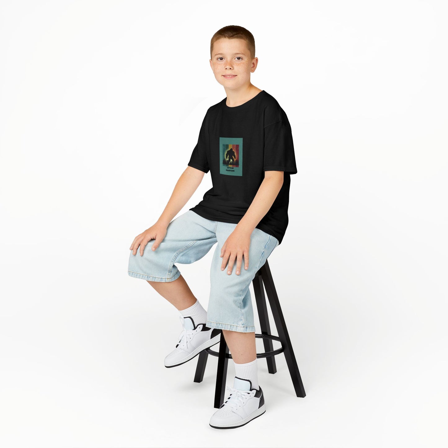 Kids/Teens Adventure Graphic Tee, Fun T-Shirt for Boys and Girls, Kids Gift, Outdoor Shirt, Birthday Celebration, Campfire Theme