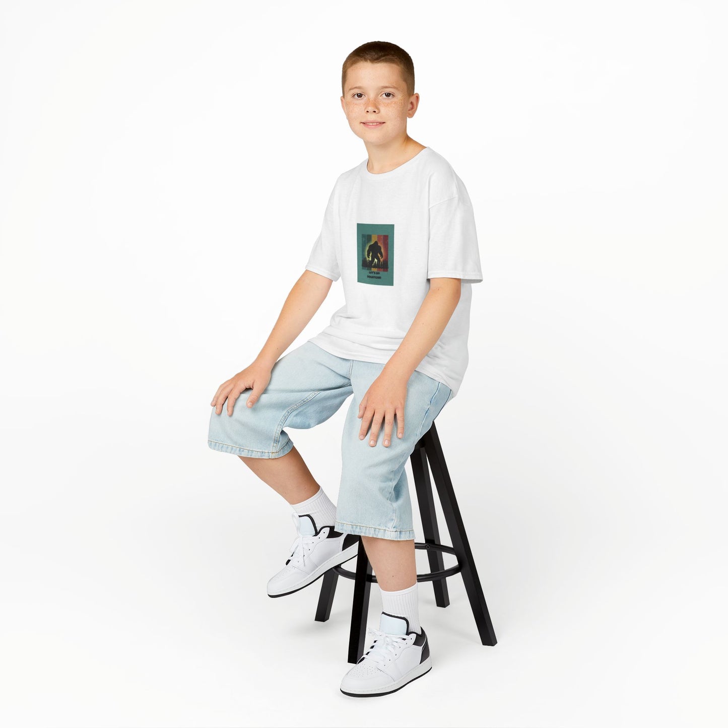 Kids/Teens Adventure Graphic Tee, Fun T-Shirt for Boys and Girls, Kids Gift, Outdoor Shirt, Birthday Celebration, Campfire Theme