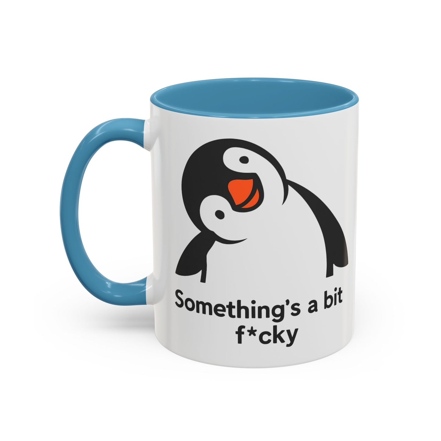Funny Penguin Coffee Mug - Humorous Gift for Coffee Lovers, Unique Kitchen Decor, Quirky Animal Mug, Birthday Present, Seasonal Gift