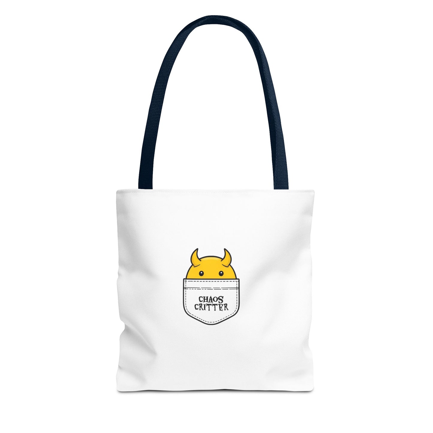 Chaos Critter Tote Bag, Fun Tote for All Occasions, Perfect Gift for Students, Eco-Friendly Shopping Bag, Cute Design, Everyday Use