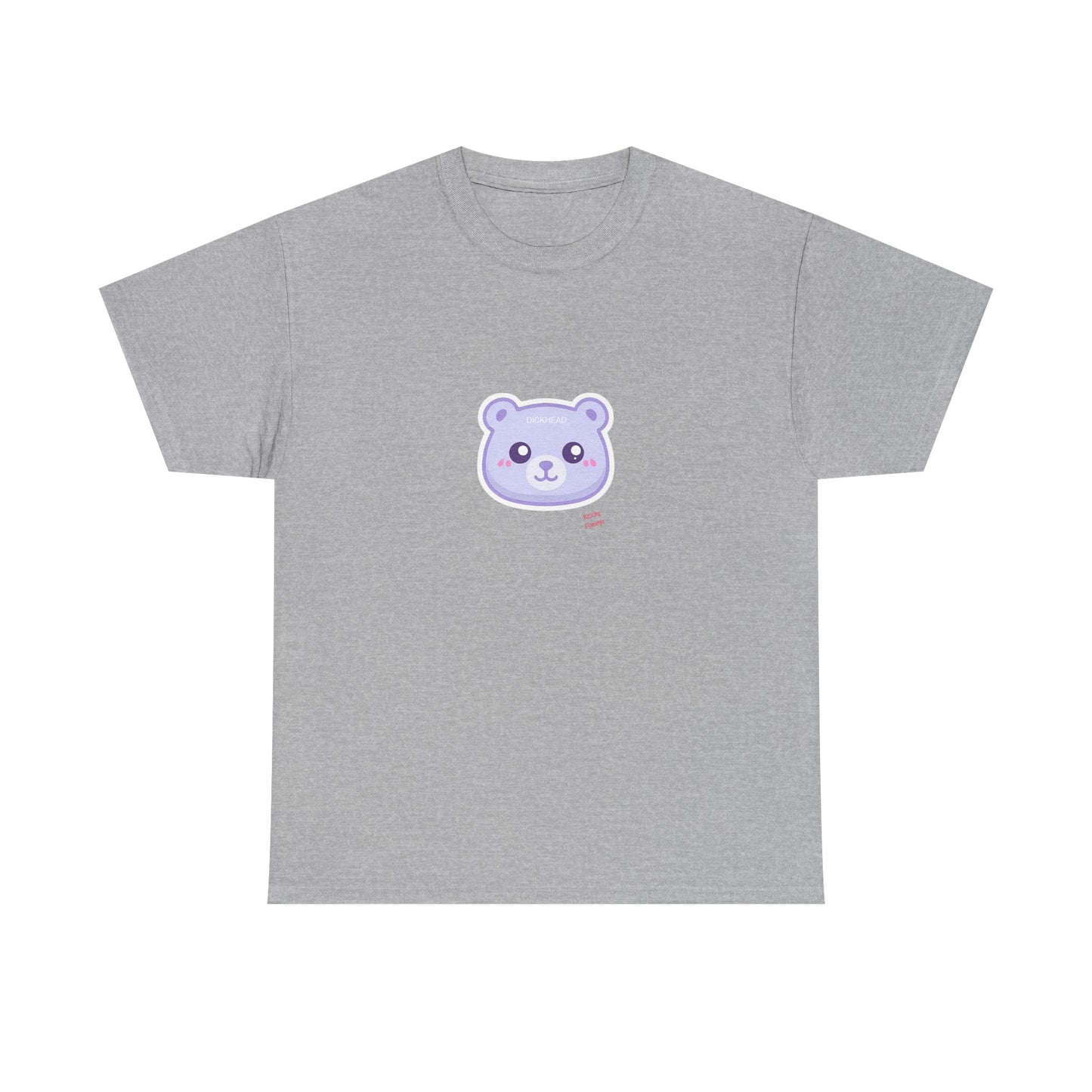 Cute Sweary Bear Graphic Unisex Heavy Cotton Tee, Casual Tee, Funny Tee