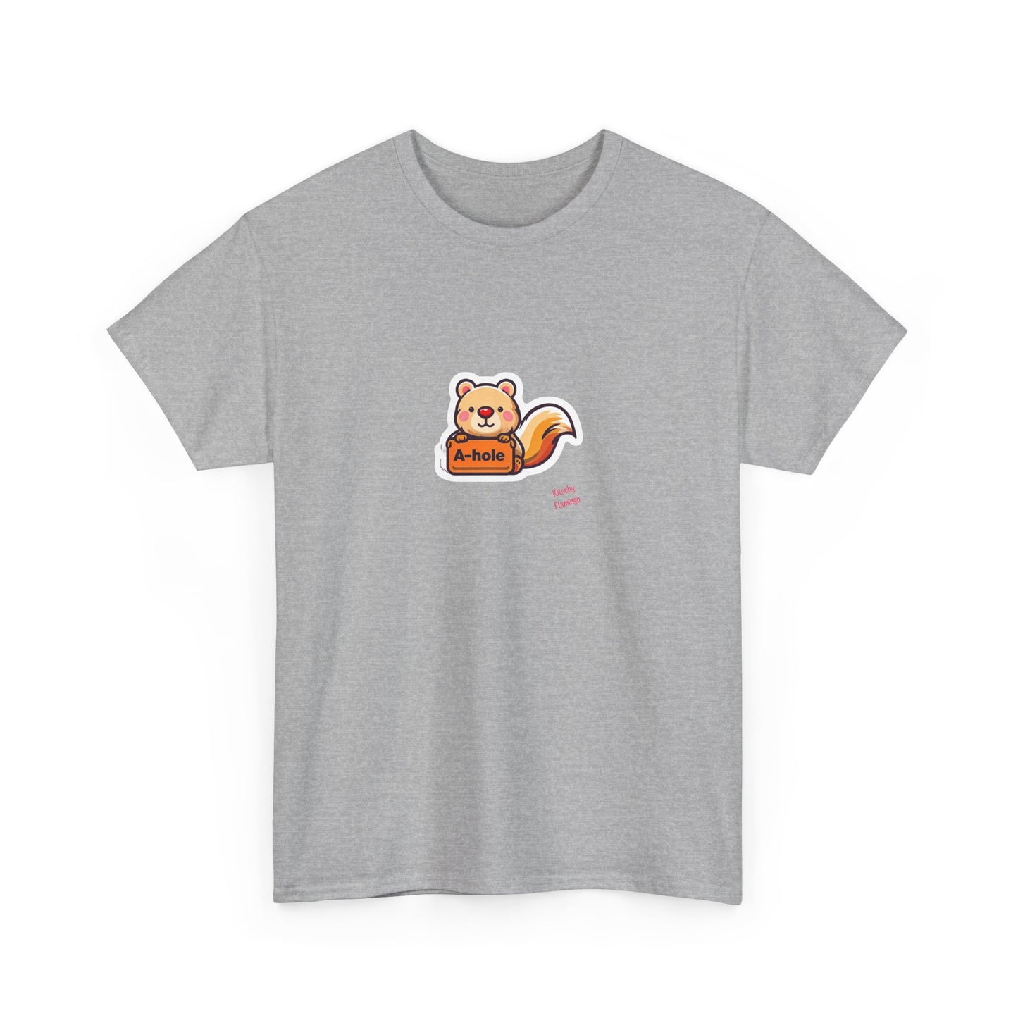 Playful Squirrel Tee - Unisex Cotton T-Shirt, Casual Wear, Animal Lover Gift, Cute Graphic Tee, Everyday Comfort