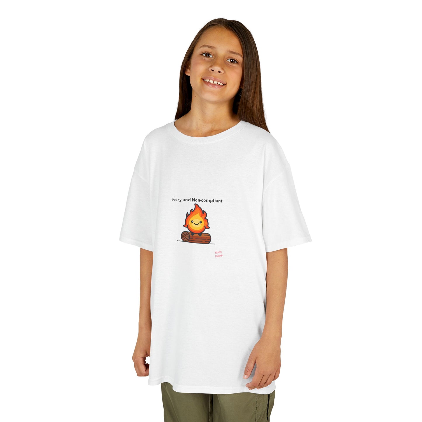 Campfire Kids Tee with Fun Design, Comfortable Cotton Shirt, Perfect Gift for Birthdays, Casual Wear, School Events