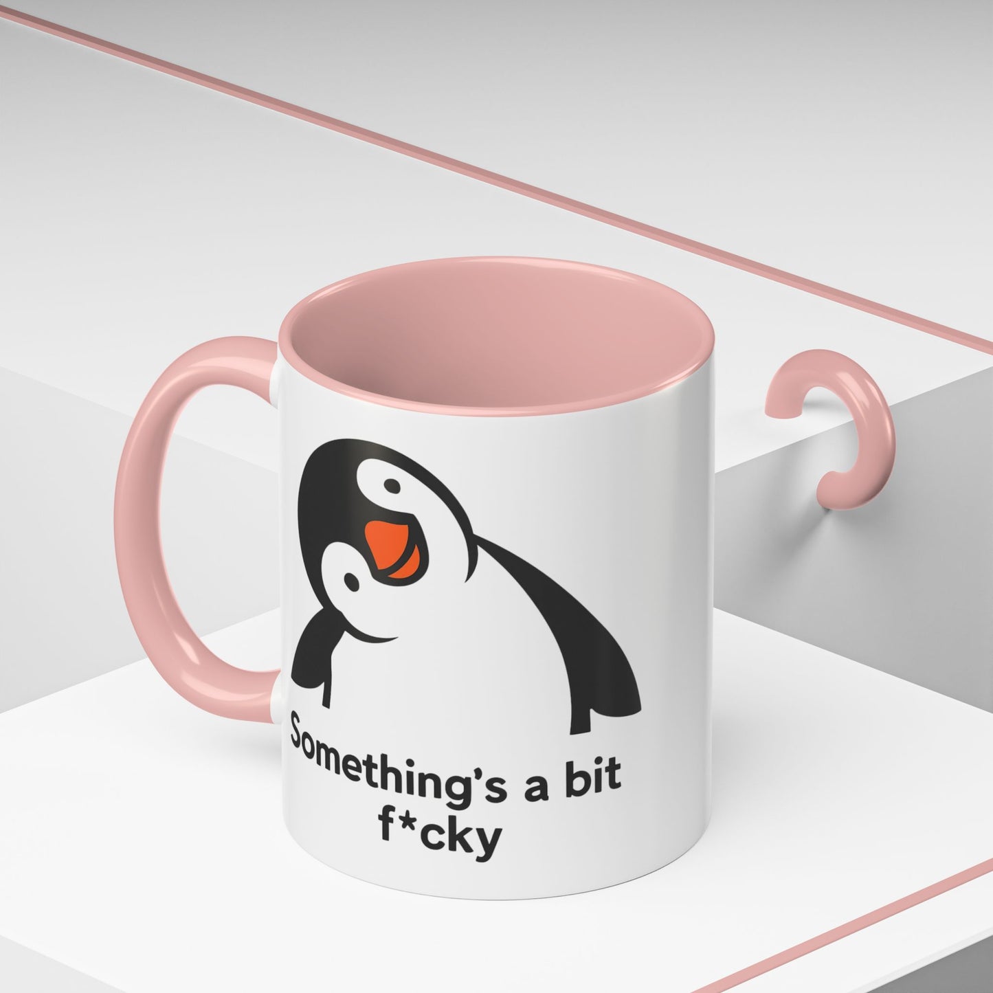 Funny Penguin Coffee Mug - Humorous Gift for Coffee Lovers, Unique Kitchen Decor, Quirky Animal Mug, Birthday Present, Seasonal Gift