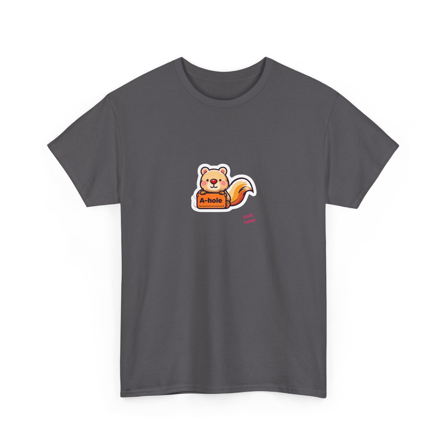 Playful Squirrel Tee - Unisex Cotton T-Shirt, Casual Wear, Animal Lover Gift, Cute Graphic Tee, Everyday Comfort