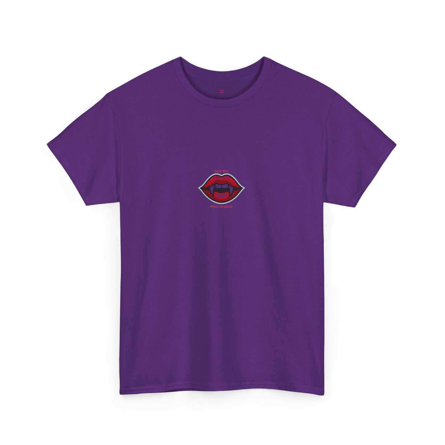 Bold Lips Unisex Heavy Cotton Tee, Graphic Tee, Casual Wear, Trendy T-Shirt, Gift for Her, Gift for Him, Everyday Style