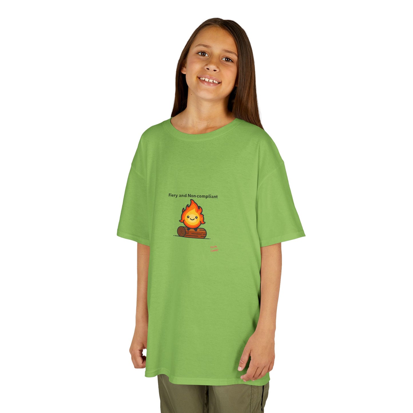 Campfire Kids Tee with Fun Design, Comfortable Cotton Shirt, Perfect Gift for Birthdays, Casual Wear, School Events