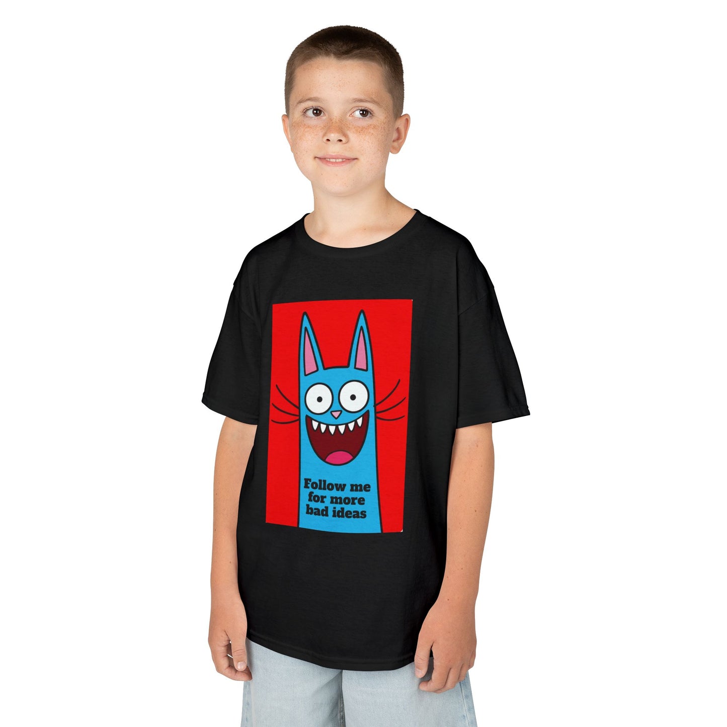 Playful Kids Tee with Whimsical Cat Design - Perfect for Parties, Gifts, Special Occasions, Summer Fun, Everyday Wear