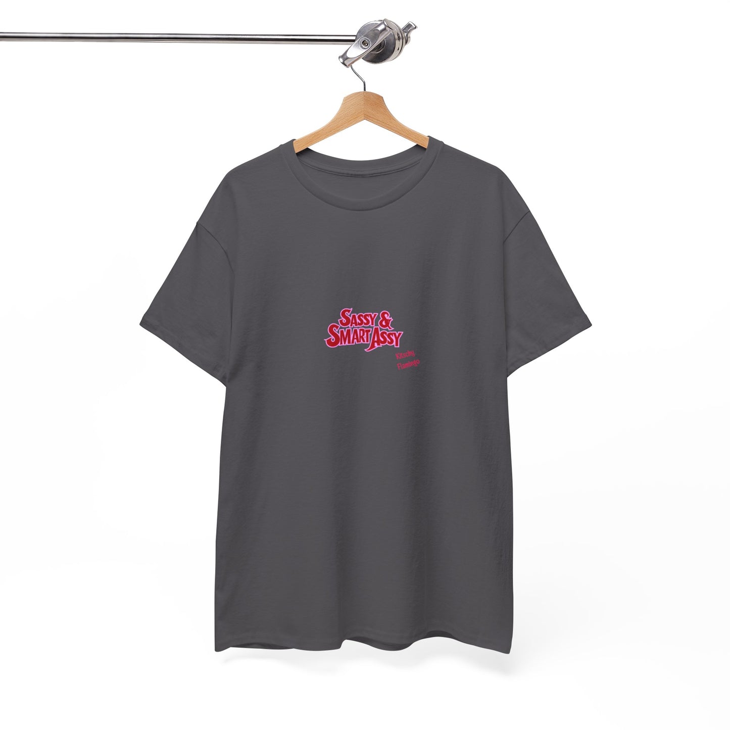 Sassy & Smart Assy Unisex Tee - Fun Cotton T-Shirt for Casual Outfits, Gift for Friends, Birthday Wear, Everyday Style, Quirky Graphic Shirt