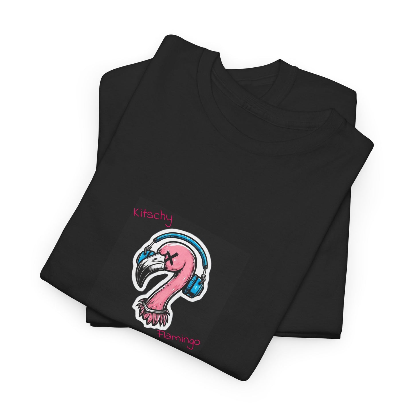 Kitschy Flamingo Tee, Fun T-Shirt for Beach Lovers, Summer Vibe Shirt, Unique Gift for Her, Gift for Him, Streetwear