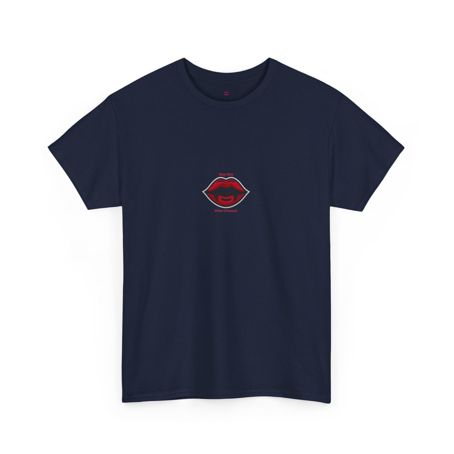Bold Lips Unisex Heavy Cotton Tee, Graphic Tee, Casual Wear, Trendy T-Shirt, Gift for Her, Gift for Him, Everyday Style