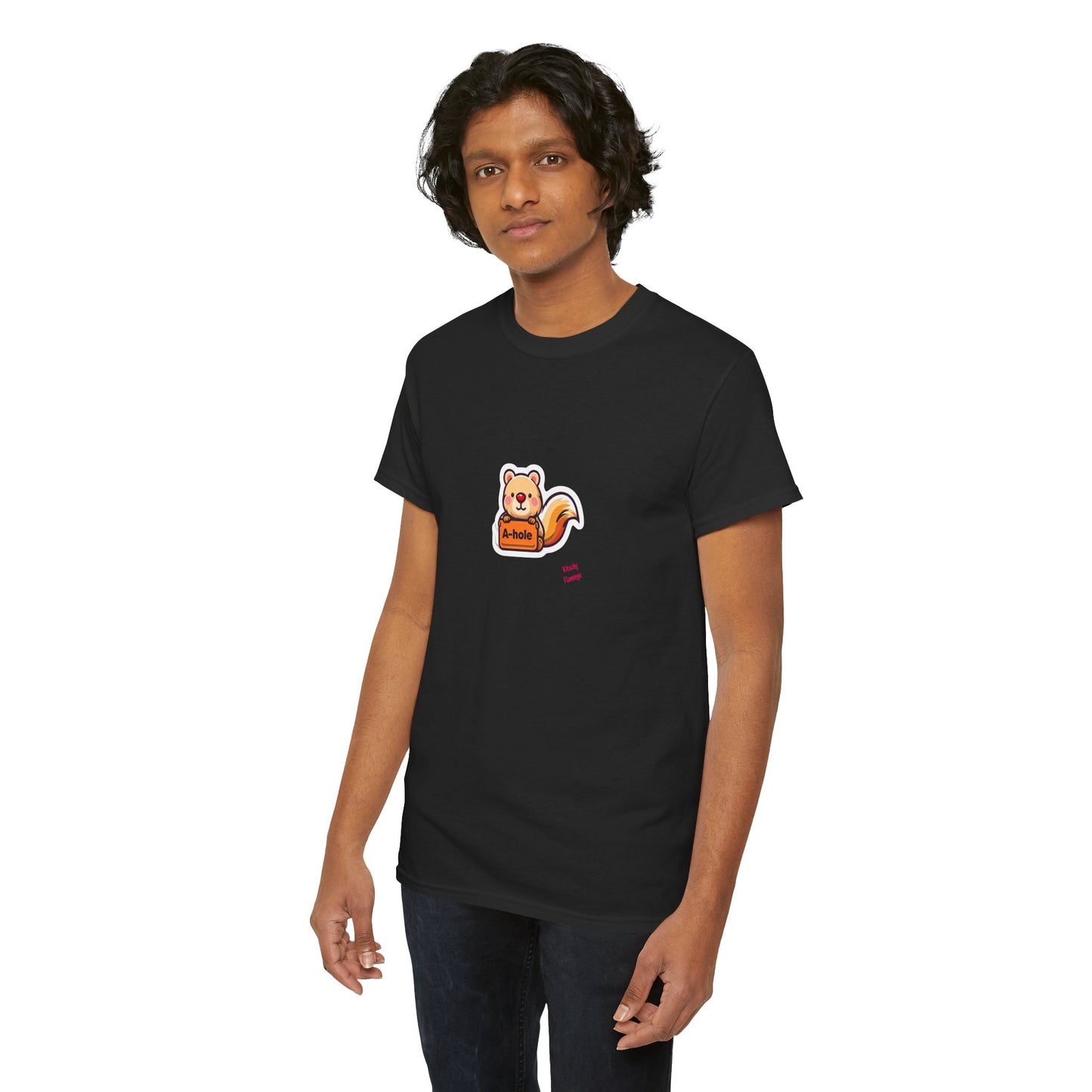 Playful Squirrel Tee - Unisex Cotton T-Shirt, Casual Wear, Animal Lover Gift, Cute Graphic Tee, Everyday Comfort