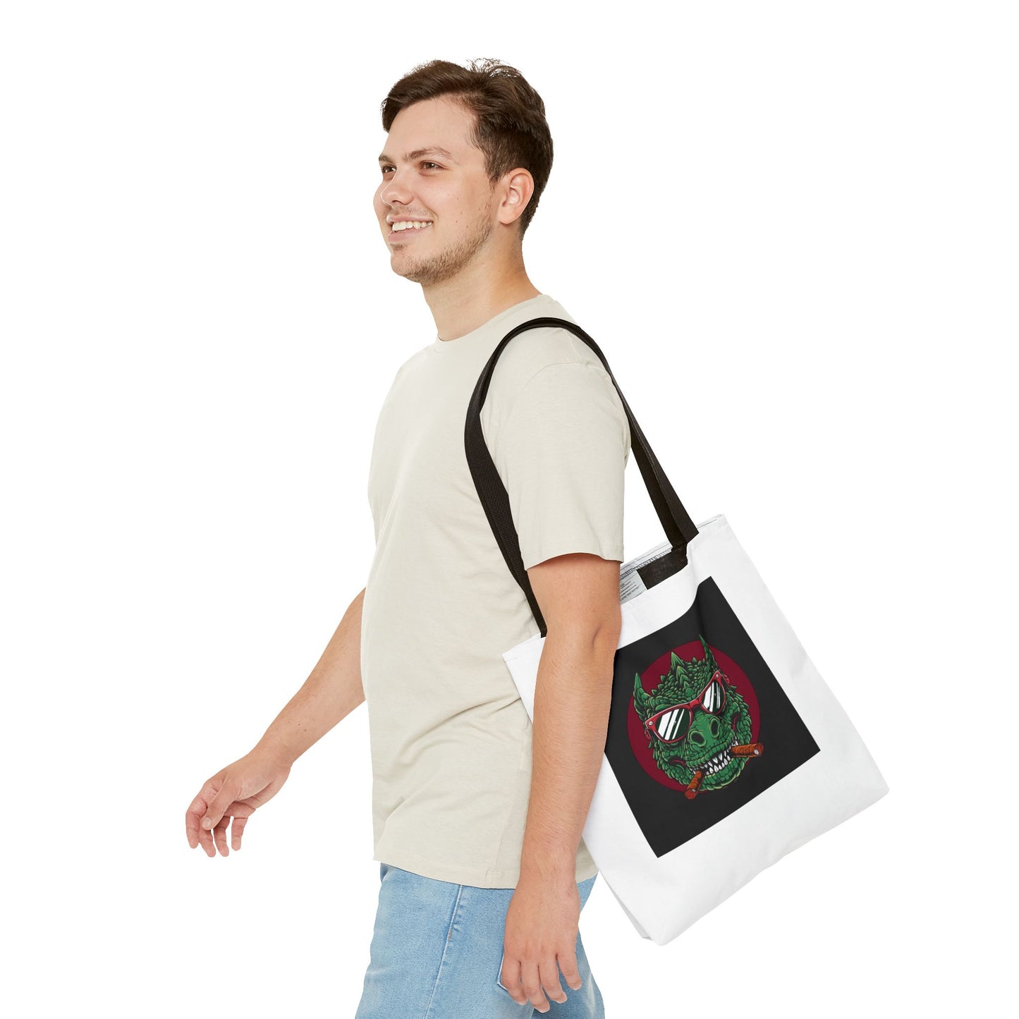 Dragon Tote Bag | AOP | Perfect for Beach, Shopping, Gifts | Unique Art, Casual Style,