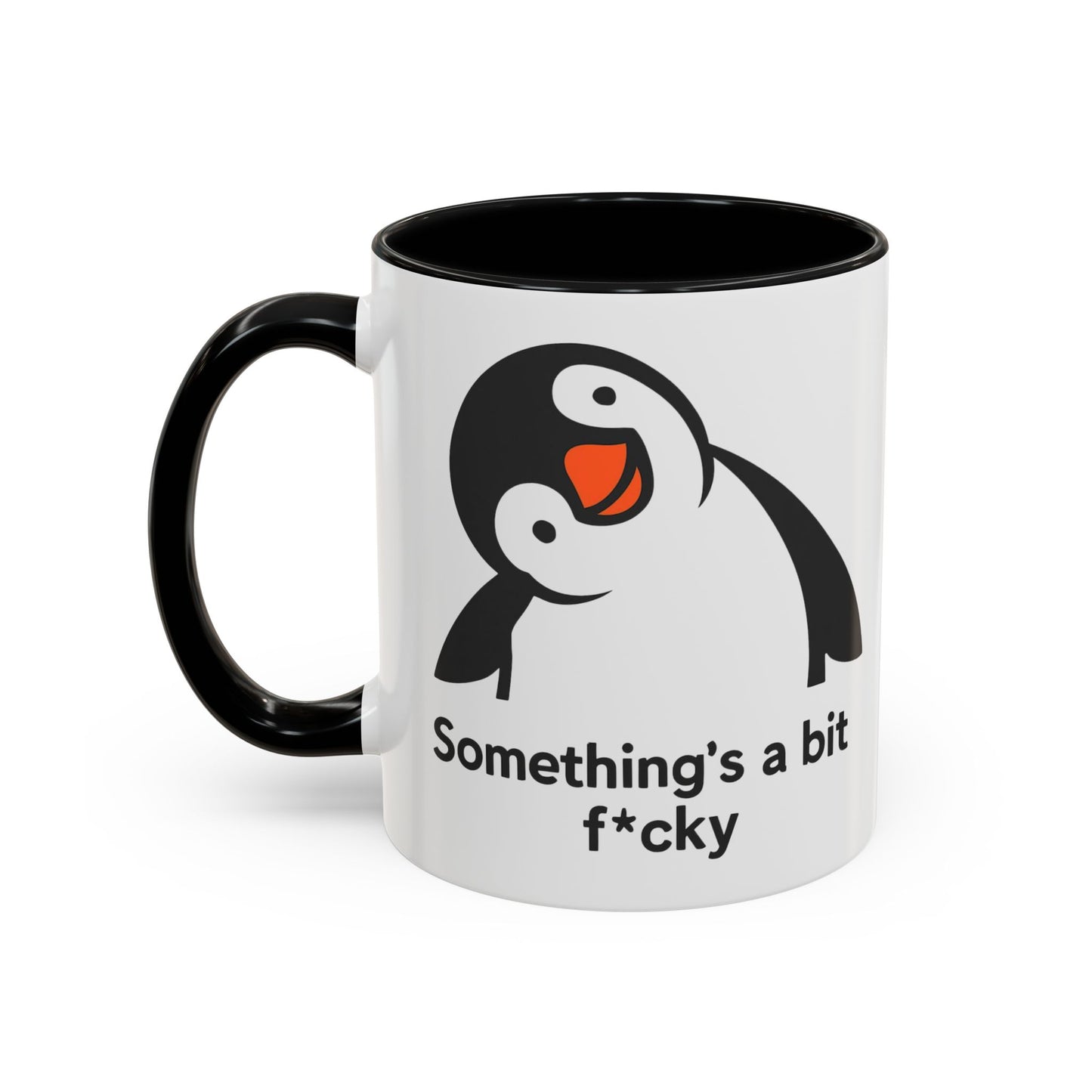 Funny Penguin Coffee Mug - Humorous Gift for Coffee Lovers, Unique Kitchen Decor, Quirky Animal Mug, Birthday Present, Seasonal Gift