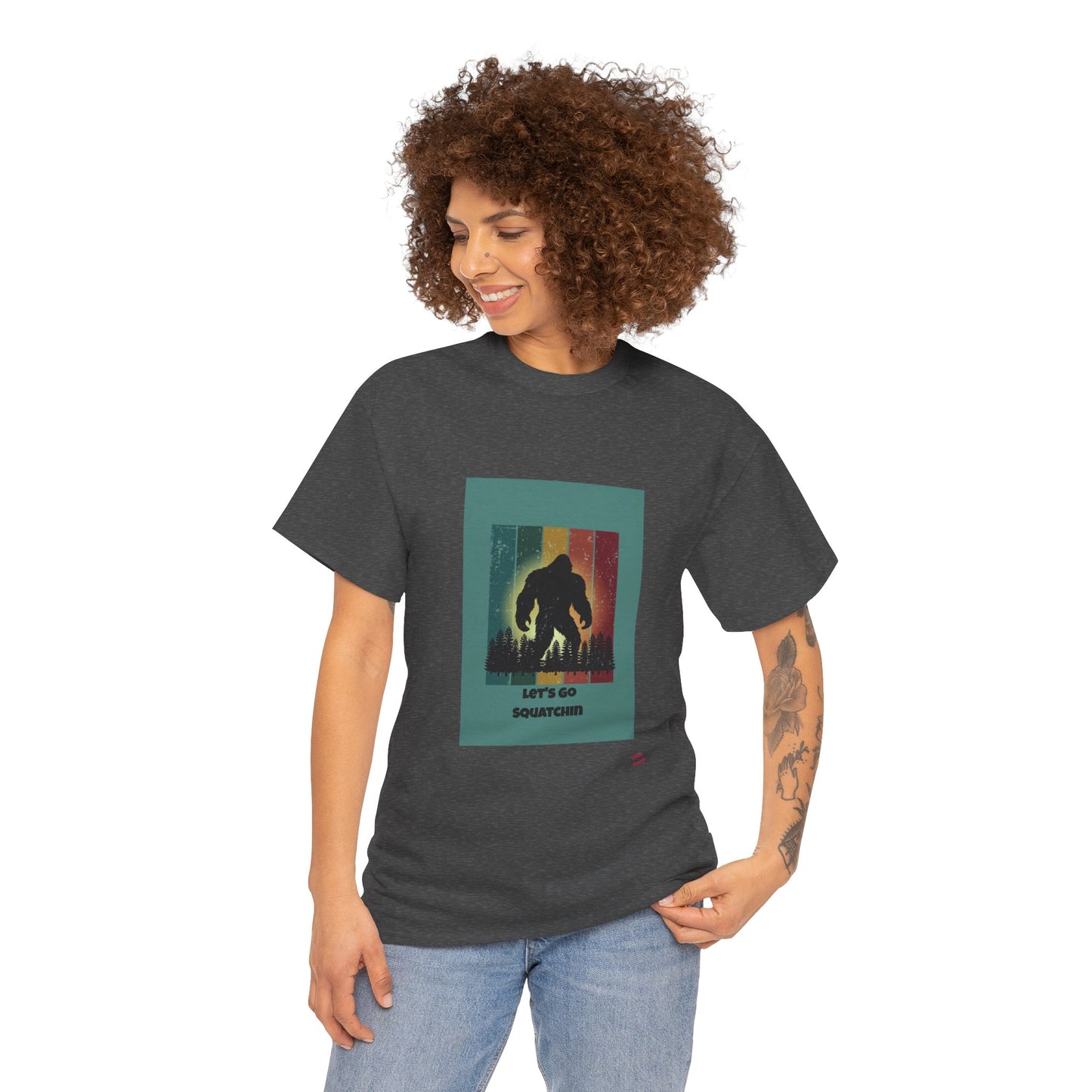 Bold Cryptid Graphic Tee for Adventure Lovers | Unisex Cotton Shirt, Casual Wear, Gift for Him, Her, Movie Fans