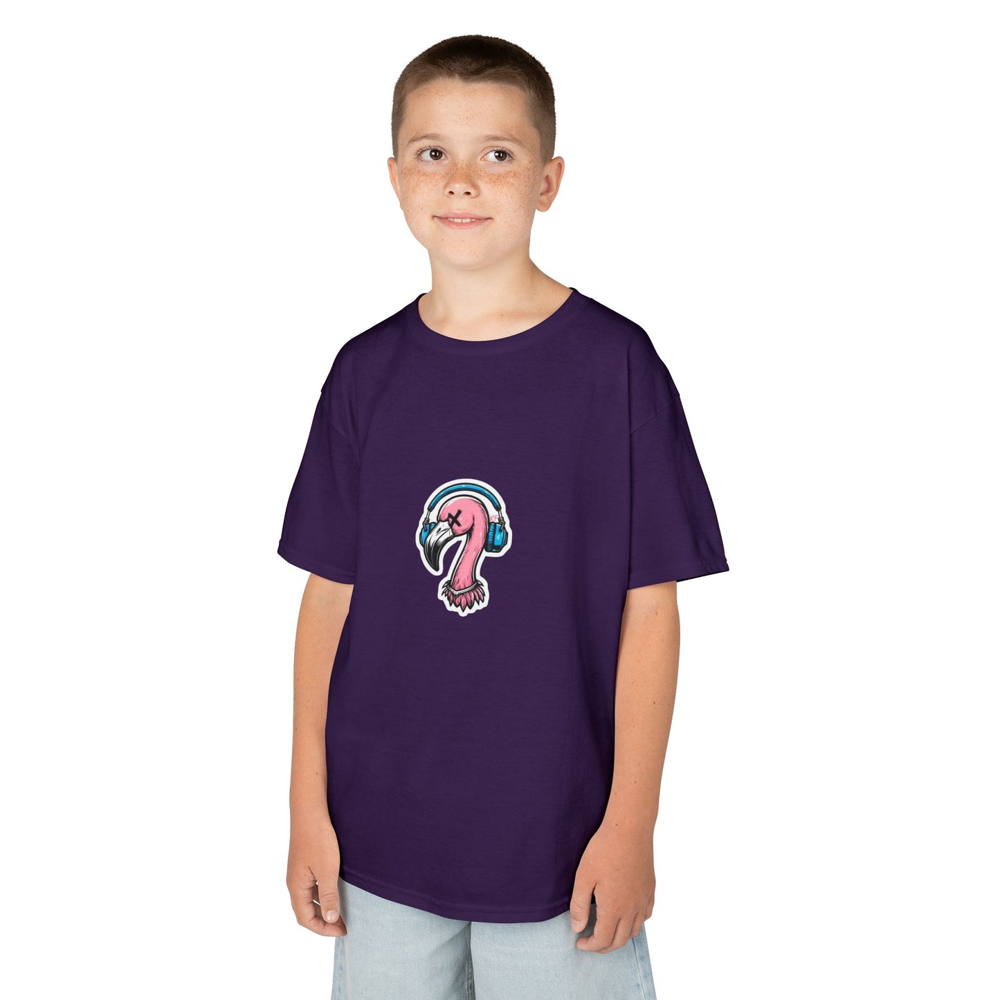 Kitschy Flamingo Kids Tee, Summer Vibes T-Shirt, Chill Kids Apparel, Cute Flamingo Shirt, Perfect Gift for Young Trendsetters