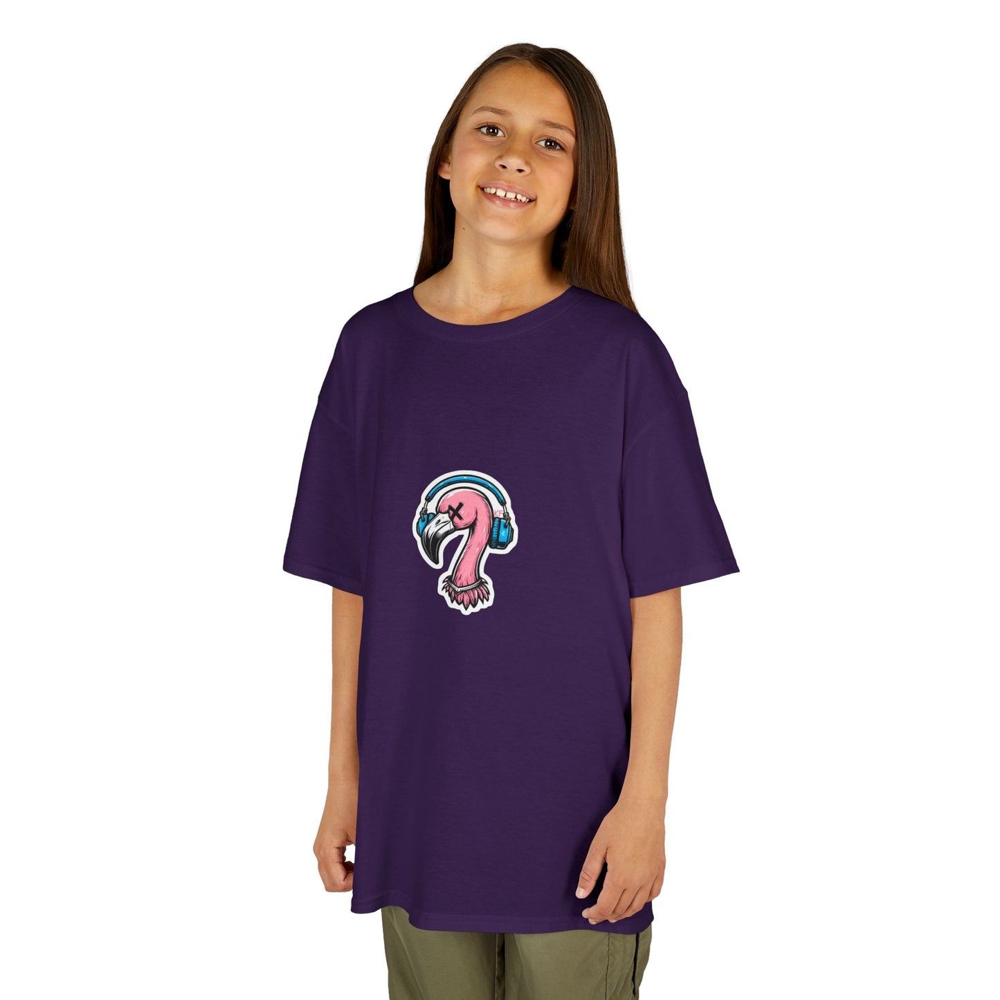Kitschy Flamingo Kids Tee, Summer Vibes T-Shirt, Chill Kids Apparel, Cute Flamingo Shirt, Perfect Gift for Young Trendsetters
