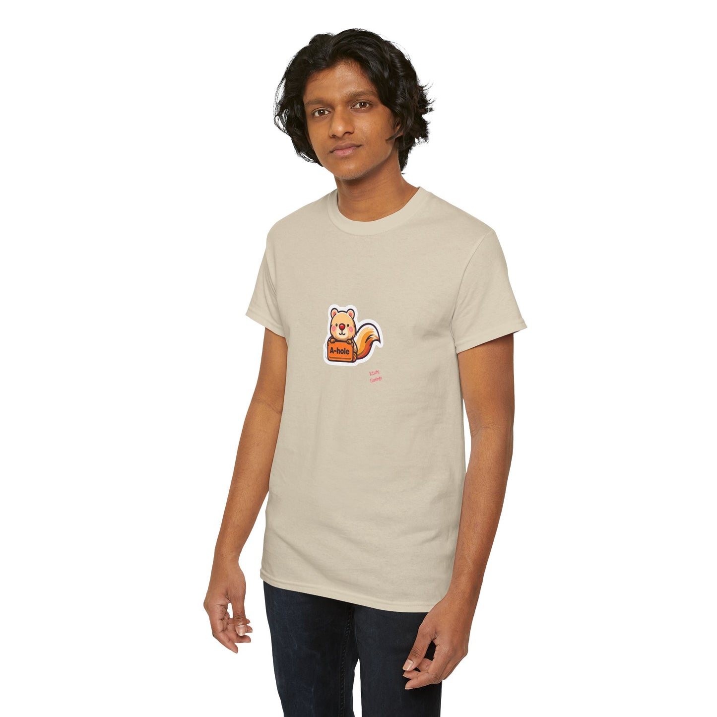 Playful Squirrel Tee - Unisex Cotton T-Shirt, Casual Wear, Animal Lover Gift, Cute Graphic Tee, Everyday Comfort