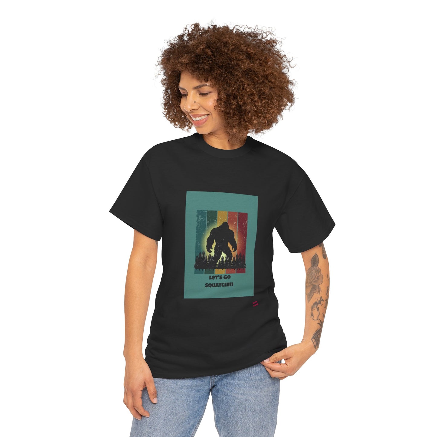 Bold Cryptid Graphic Tee for Adventure Lovers | Unisex Cotton Shirt, Casual Wear, Gift for Him, Her, Movie Fans