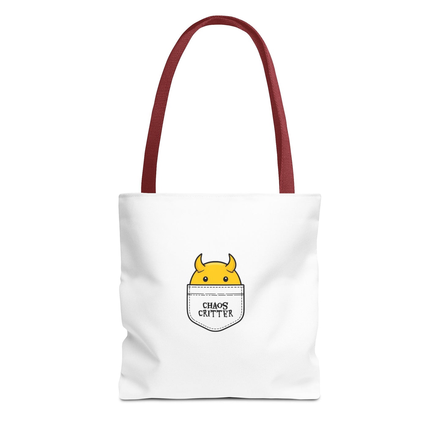 Chaos Critter Tote Bag, Fun Tote for All Occasions, Perfect Gift for Students, Eco-Friendly Shopping Bag, Cute Design, Everyday Use