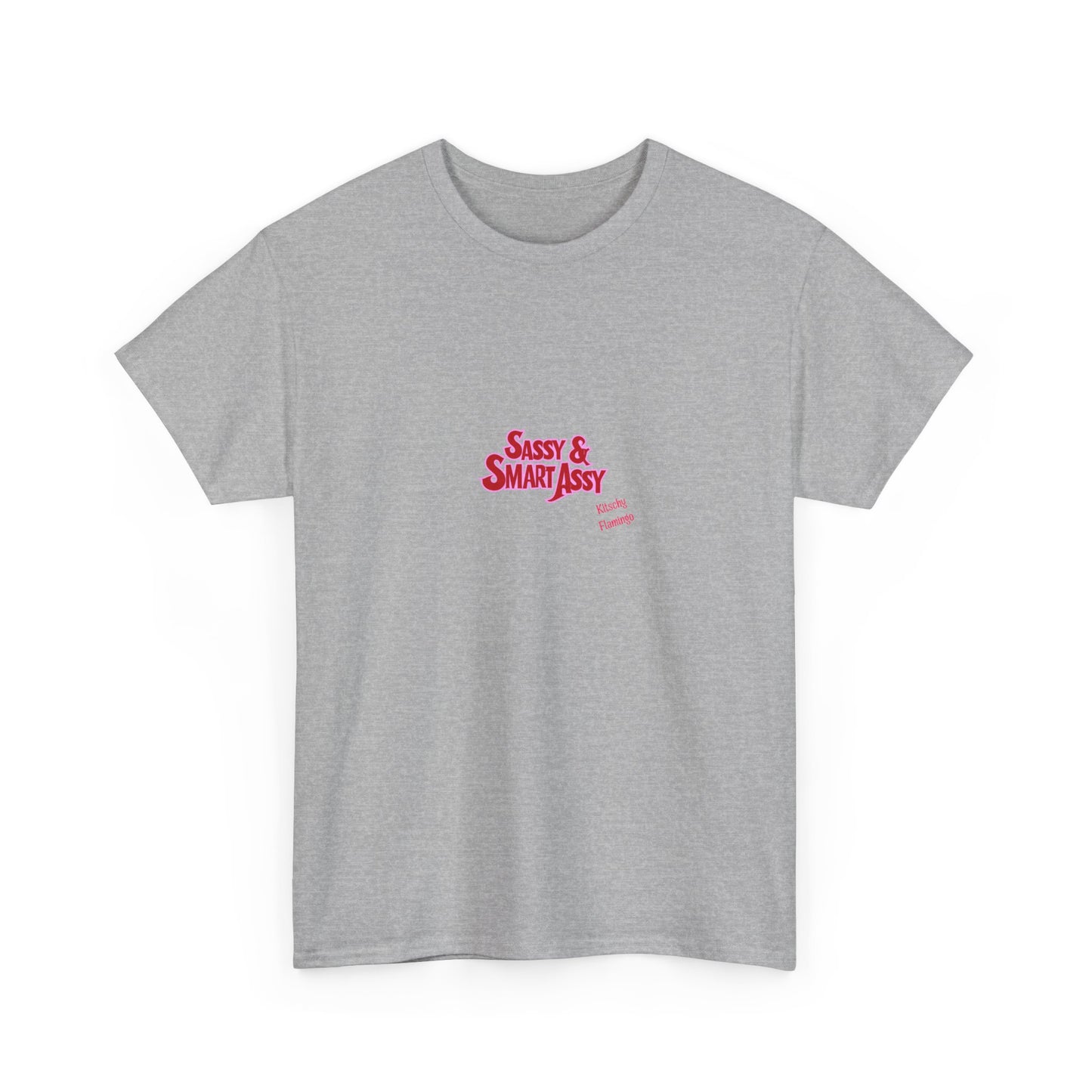Sassy & Smart Assy Unisex Tee - Fun Cotton T-Shirt for Casual Outfits, Gift for Friends, Birthday Wear, Everyday Style, Quirky Graphic Shirt