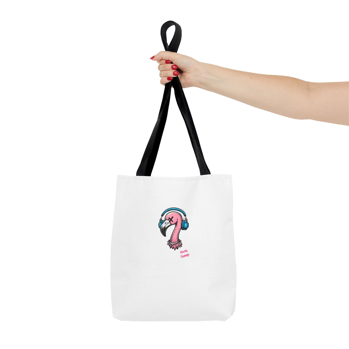 Kitschy Flamingo Tote Bag - Perfect for Beach Days, Shopping, Gifts, Eco-Friendly, Fun Travel Accessory
