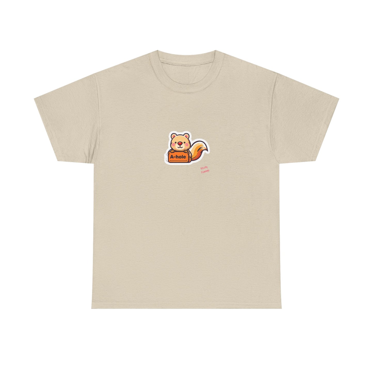 Playful Squirrel Tee - Unisex Cotton T-Shirt, Casual Wear, Animal Lover Gift, Cute Graphic Tee, Everyday Comfort