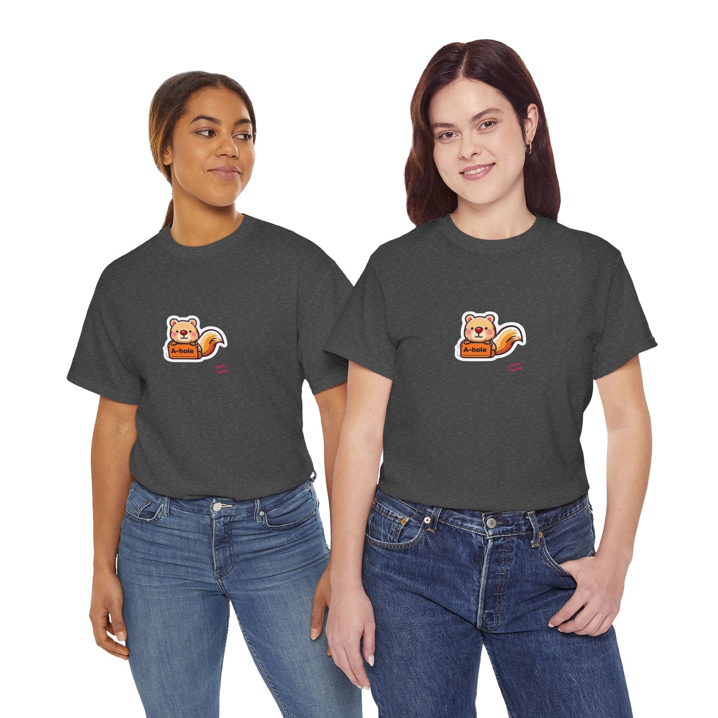Playful Squirrel Tee - Unisex Cotton T-Shirt, Casual Wear, Animal Lover Gift, Cute Graphic Tee, Everyday Comfort