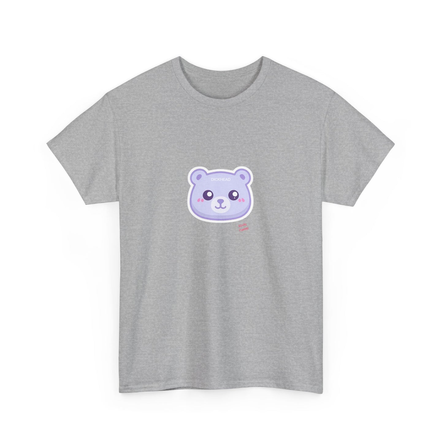 Cute Sweary Bear Graphic Unisex Heavy Cotton Tee, Casual Tee, Funny Tee