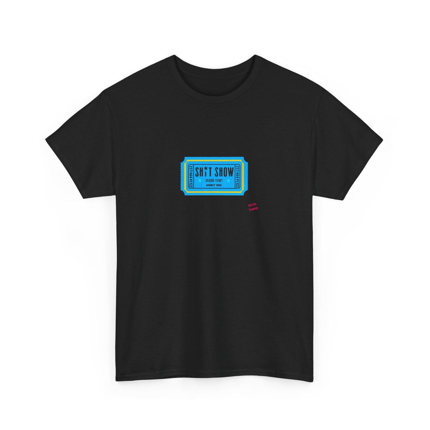 Vintage-Inspired Movie Ticket Graphic Tee, Unisex Heavy Cotton Tee, Retro Movie Night Shirt, Trendy Casual Wear, Gift for Him/Her