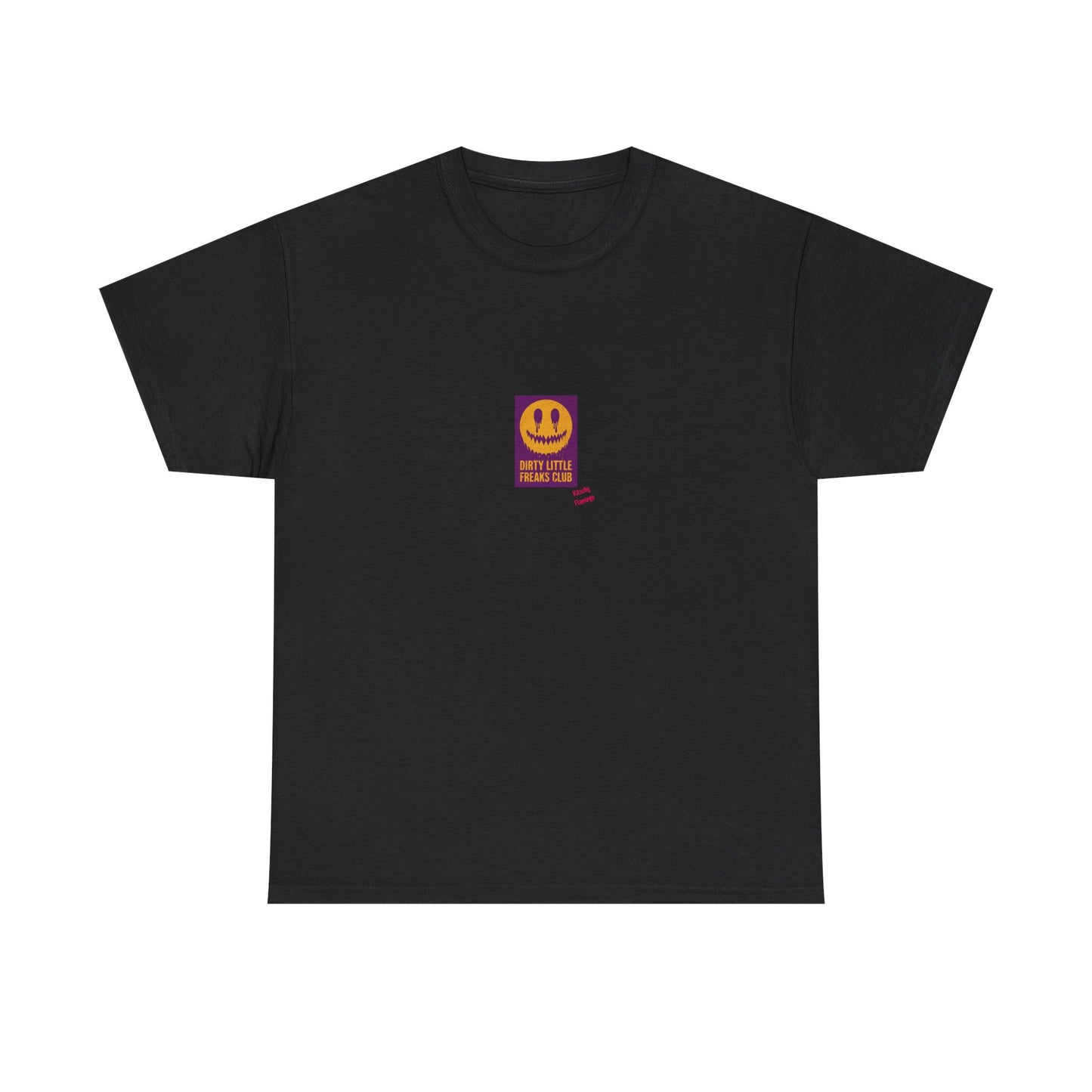 "Dirty Little Freaks Club" Unisex Heavy Cotton Tee, Casual Shirt, Graphic Tee, Trendy Outfit, Gift for Friends, Streetwear Essential