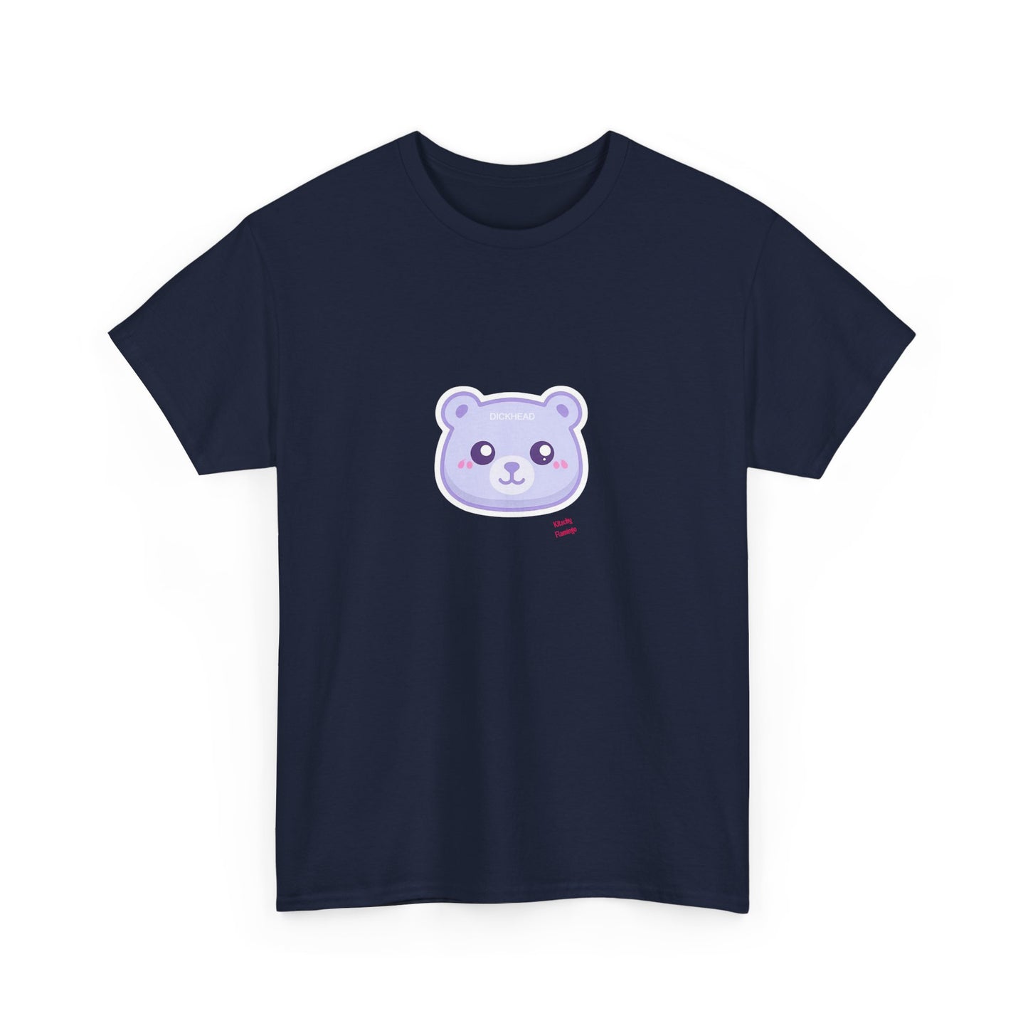 Cute Sweary Bear Graphic Unisex Heavy Cotton Tee, Casual Tee, Funny Tee
