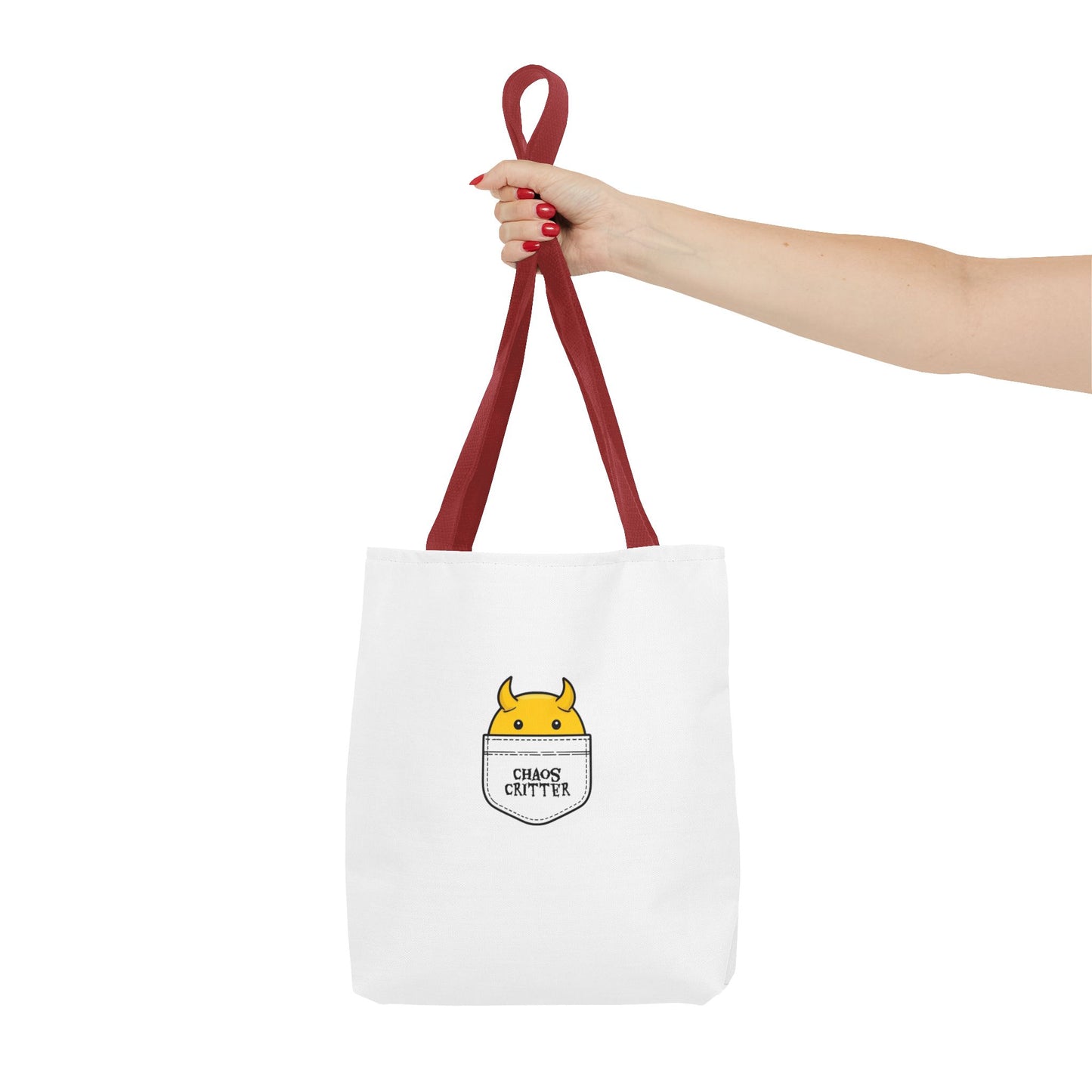 Chaos Critter Tote Bag, Fun Tote for All Occasions, Perfect Gift for Students, Eco-Friendly Shopping Bag, Cute Design, Everyday Use