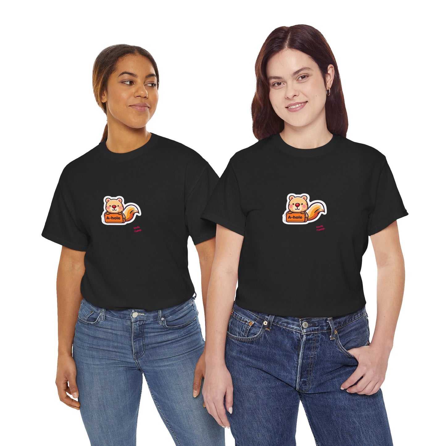 Playful Squirrel Tee - Unisex Cotton T-Shirt, Casual Wear, Animal Lover Gift, Cute Graphic Tee, Everyday Comfort