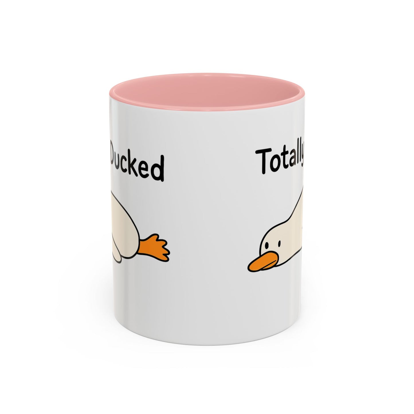Totally Ducked Coffee Mug, Funny Mug, Quirky Gift, Duck Lover Gift, Humorous Kitchenware, Coffee Tea Mug
