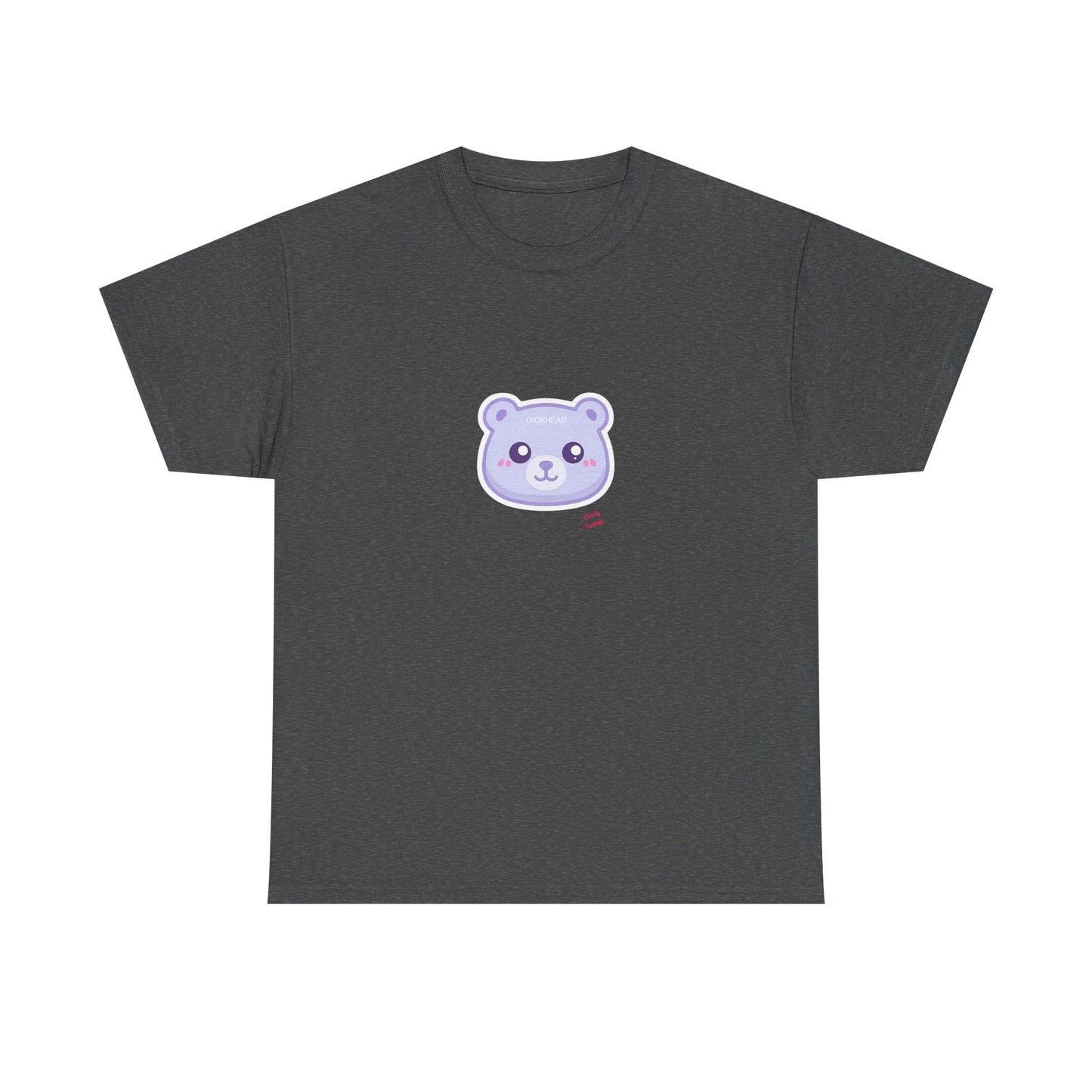 Cute Sweary Bear Graphic Unisex Heavy Cotton Tee, Casual Tee, Funny Tee