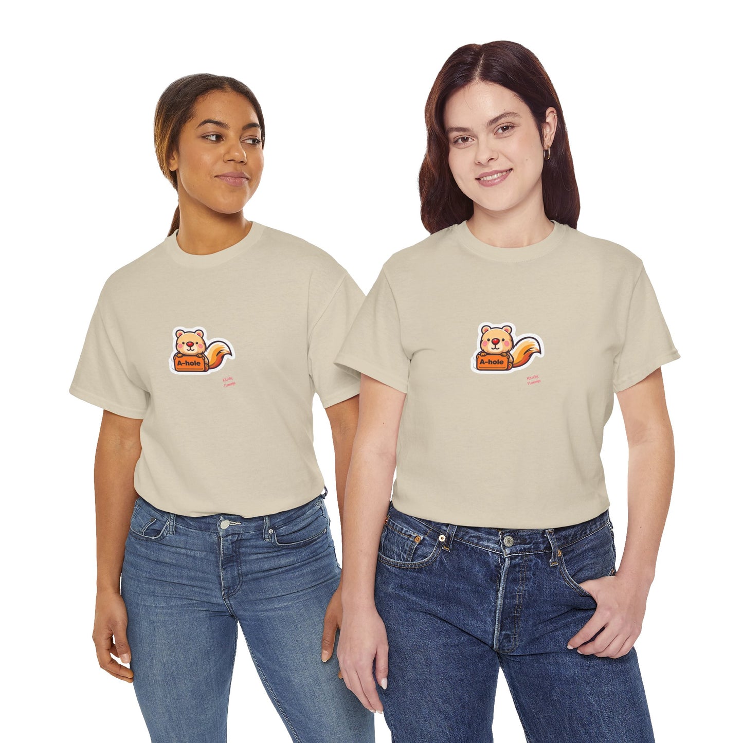 Playful Squirrel Tee - Unisex Cotton T-Shirt, Casual Wear, Animal Lover Gift, Cute Graphic Tee, Everyday Comfort