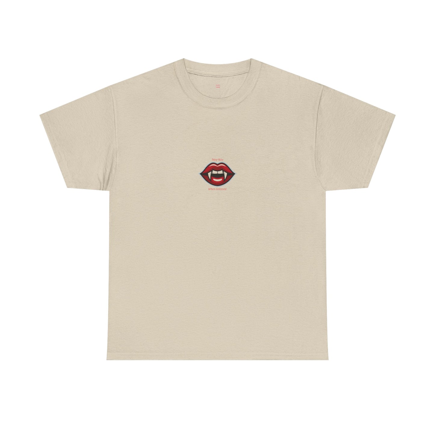 Bold Lips Unisex Heavy Cotton Tee, Graphic Tee, Casual Wear, Trendy T-Shirt, Gift for Her, Gift for Him, Everyday Style