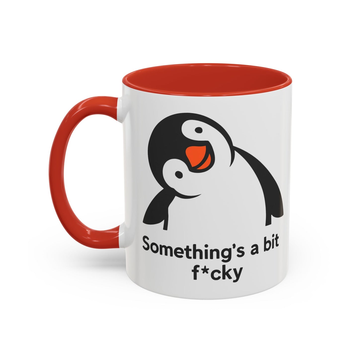 Funny Penguin Coffee Mug - Humorous Gift for Coffee Lovers, Unique Kitchen Decor, Quirky Animal Mug, Birthday Present, Seasonal Gift