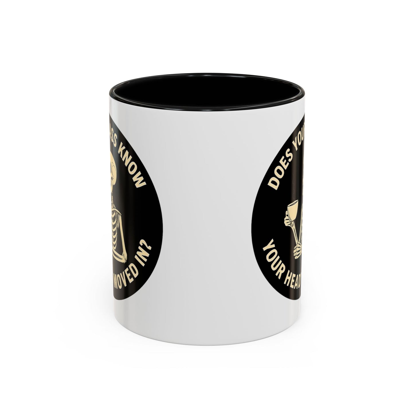 Funny Skeleton Coffee Mug - Whimsical Gift for Coffee Lovers, Halloween Decor, Unique Office Mug, Morning Motivation, Humorous Tea Cup