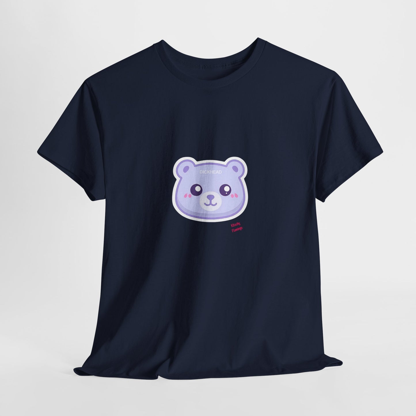 Cute Sweary Bear Graphic Unisex Heavy Cotton Tee, Casual Tee, Funny Tee