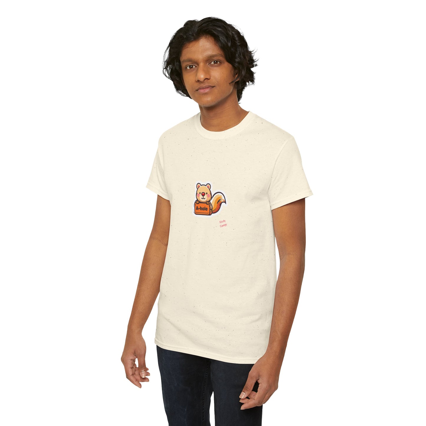 Playful Squirrel Tee - Unisex Cotton T-Shirt, Casual Wear, Animal Lover Gift, Cute Graphic Tee, Everyday Comfort