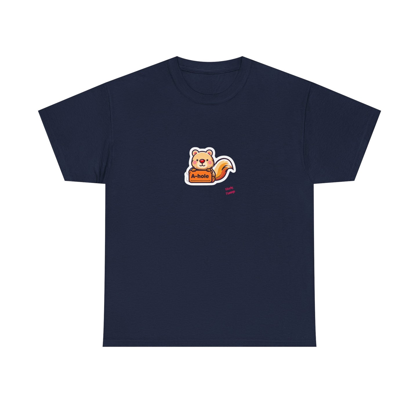 Playful Squirrel Tee - Unisex Cotton T-Shirt, Casual Wear, Animal Lover Gift, Cute Graphic Tee, Everyday Comfort