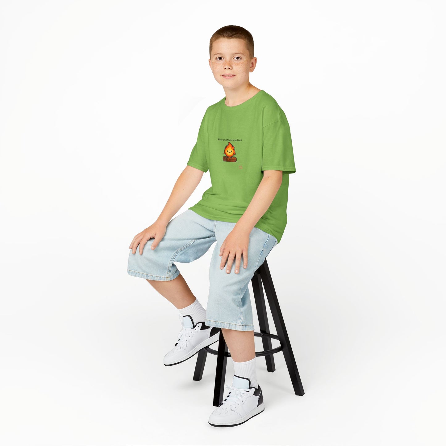 Campfire Kids Tee with Fun Design, Comfortable Cotton Shirt, Perfect Gift for Birthdays, Casual Wear, School Events