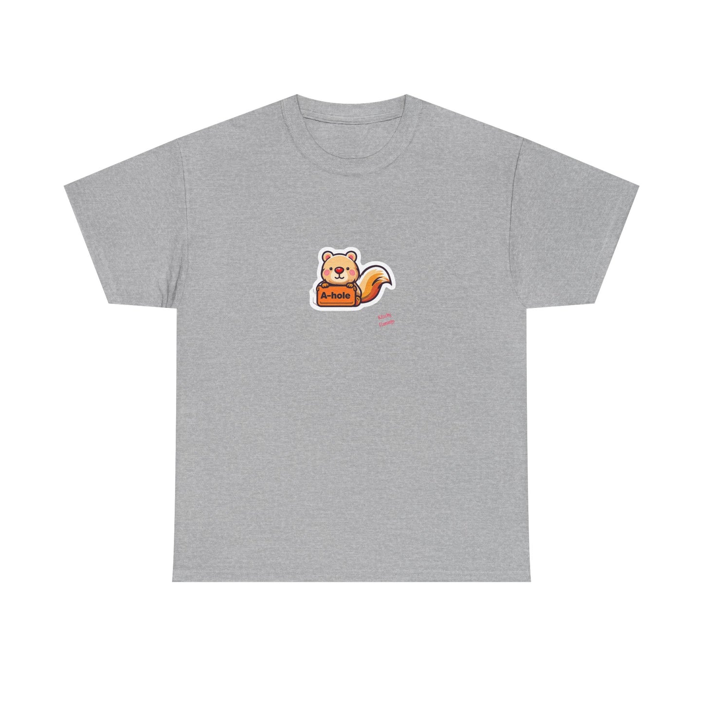 Playful Squirrel Tee - Unisex Cotton T-Shirt, Casual Wear, Animal Lover Gift, Cute Graphic Tee, Everyday Comfort